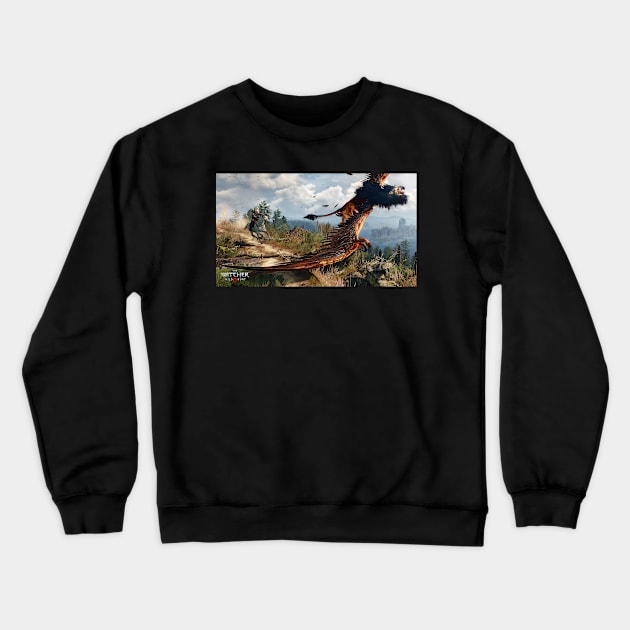 The Witcher Crewneck Sweatshirt by cjrm7